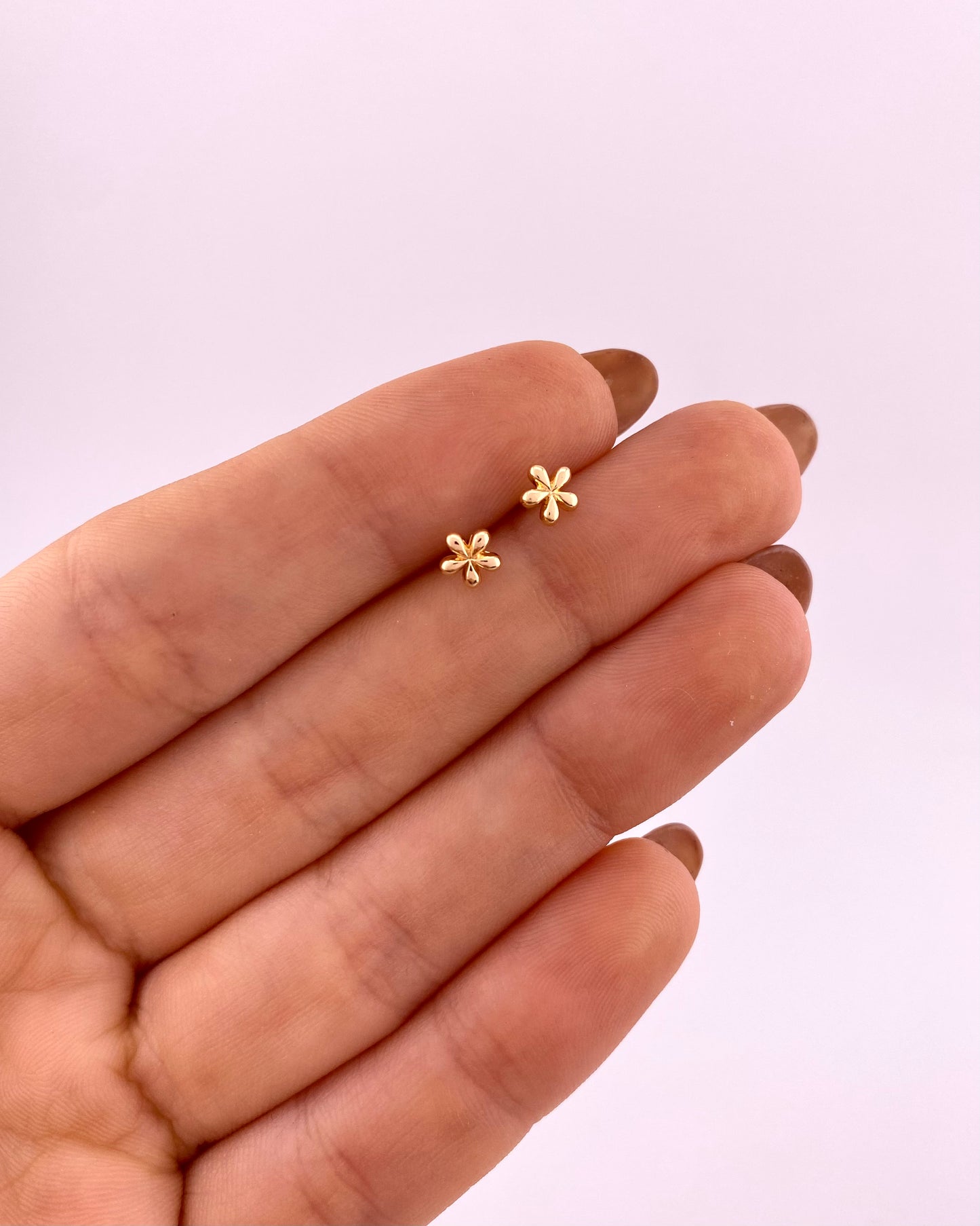 Mini topos flor lisa