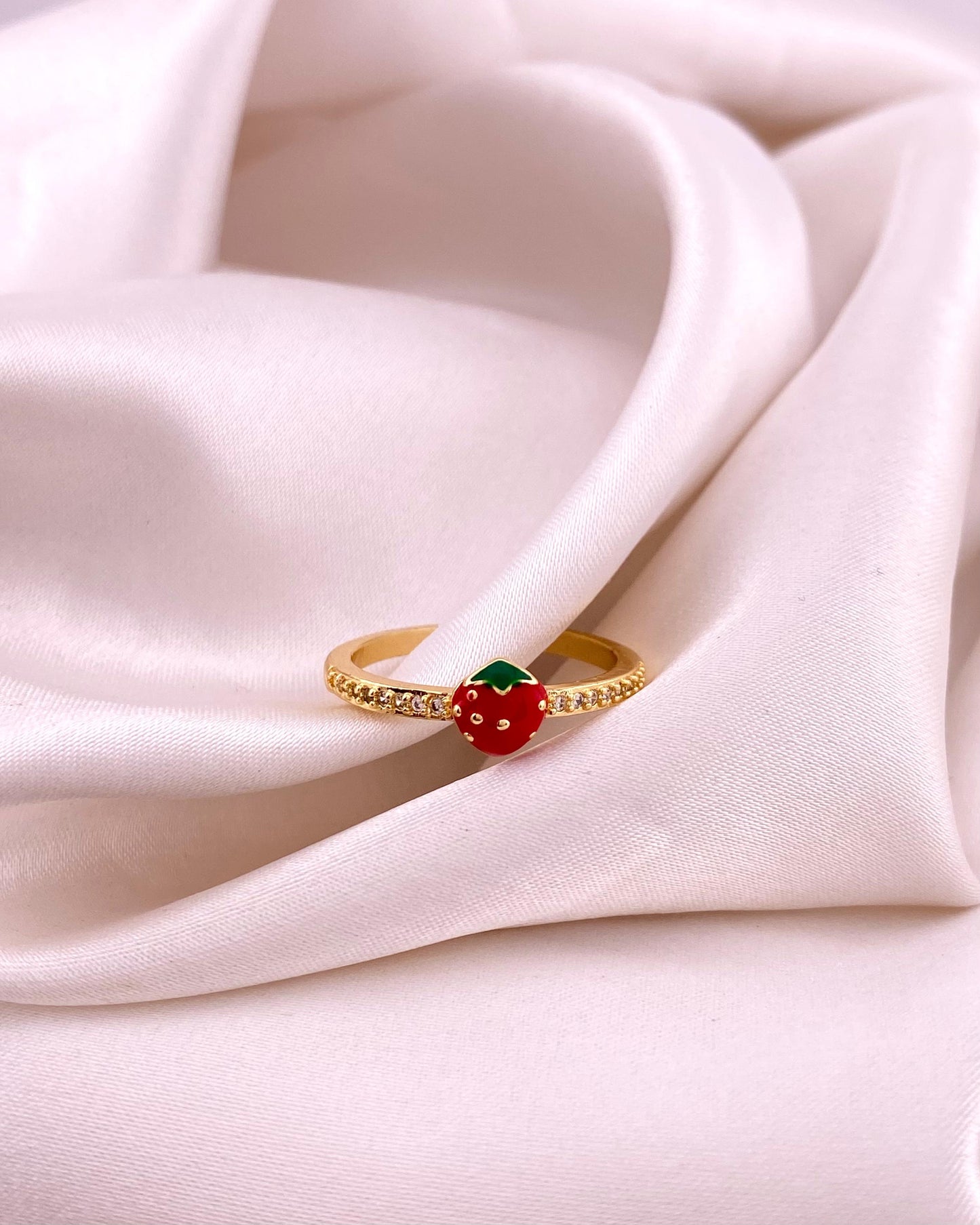 Anillo fresita