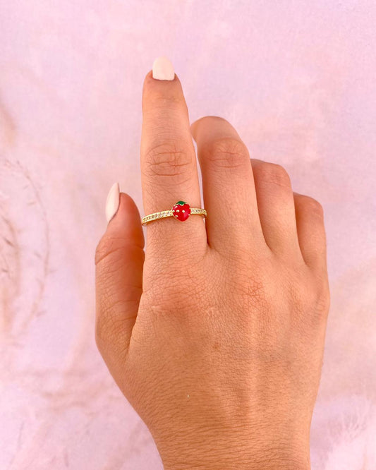 Anillo fresita