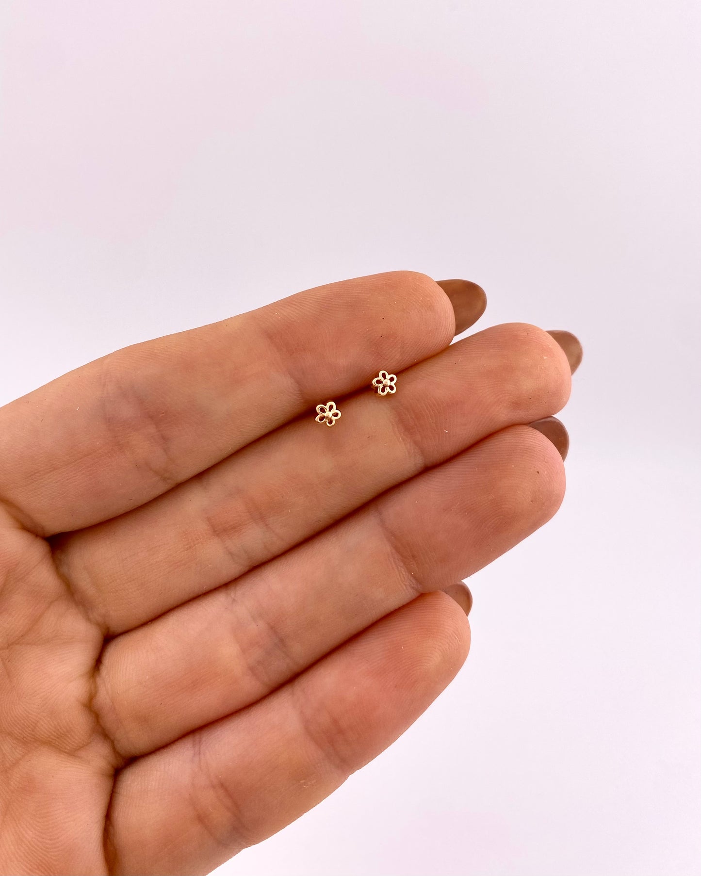 Mini topos flor relieve