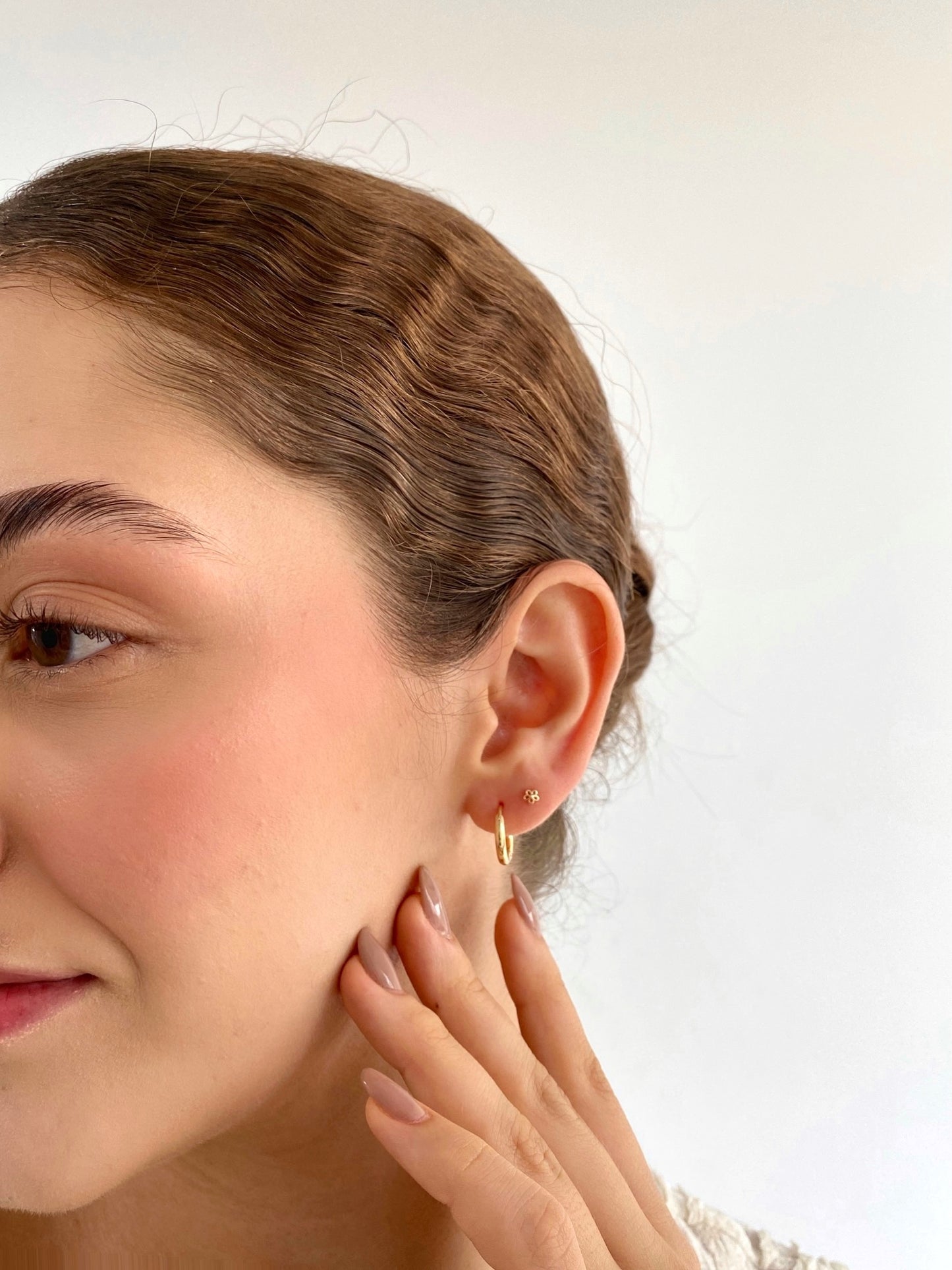 Mini topos flor relieve